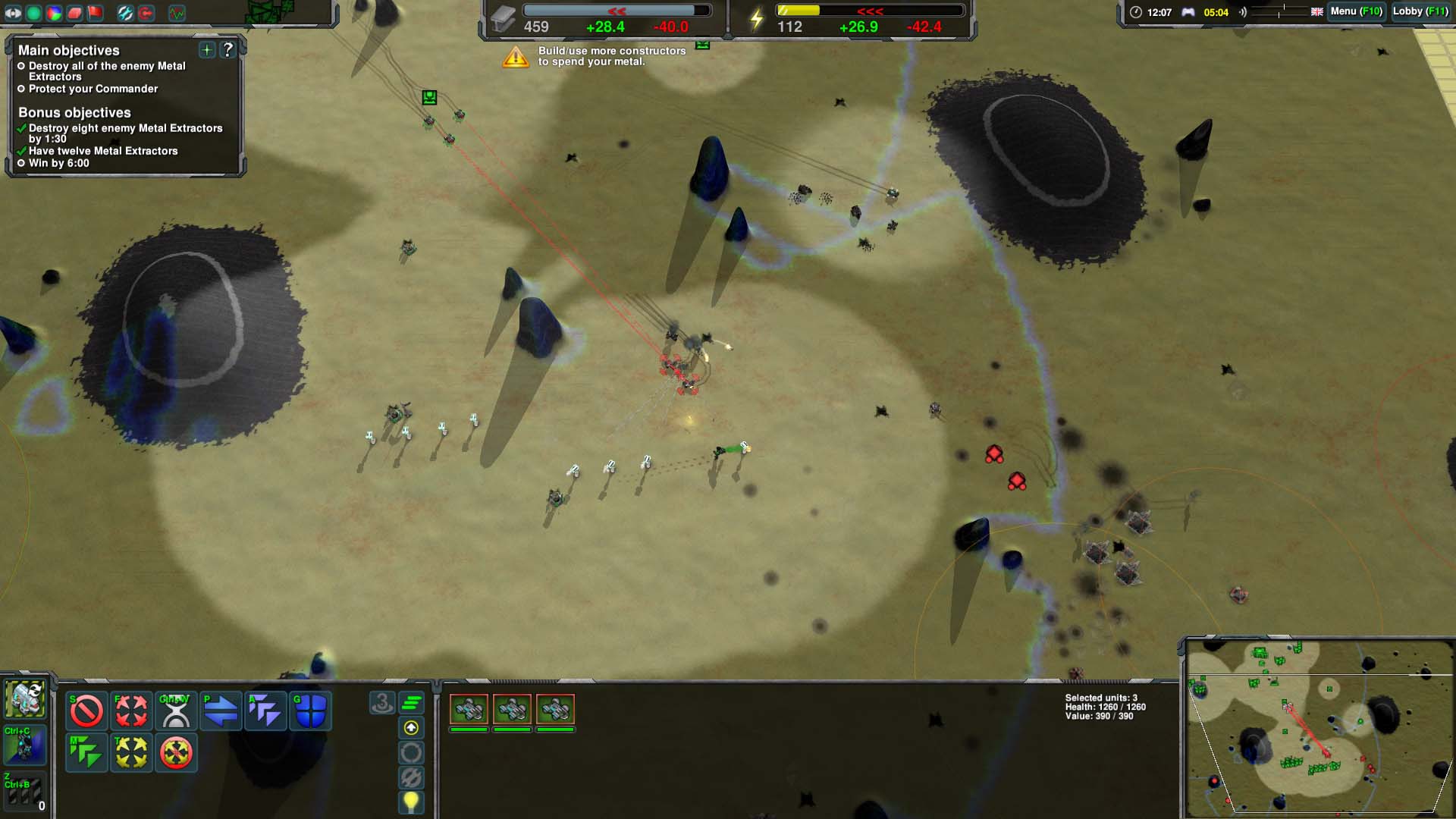 Campaign Mission in Progress