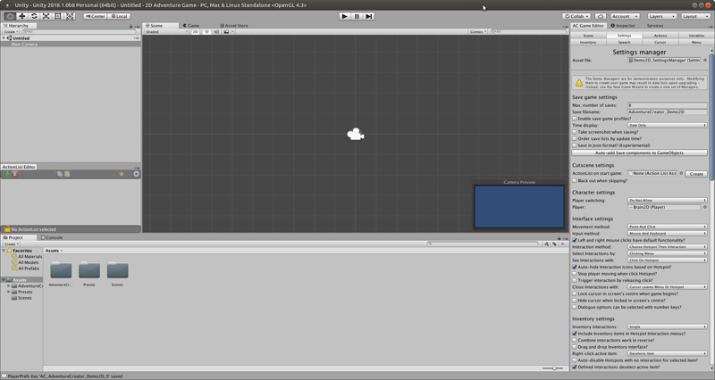 Unity game engine