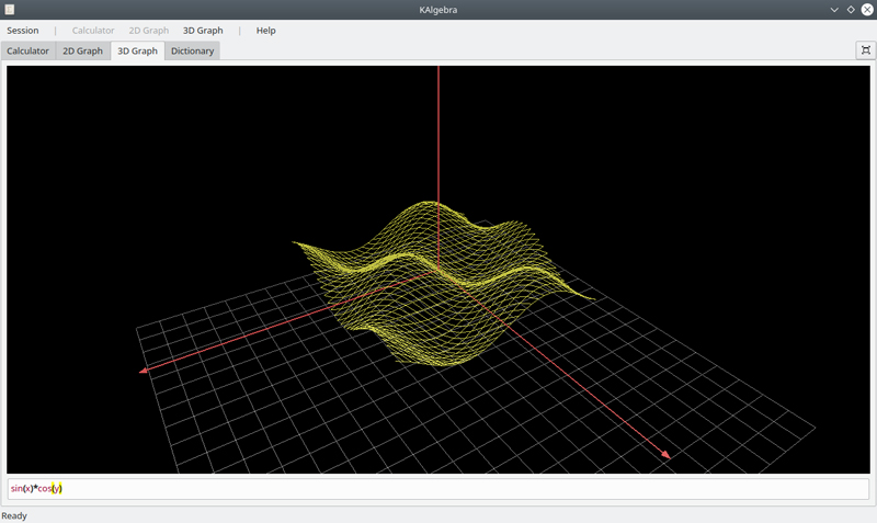 KAlgebra 3D Plots